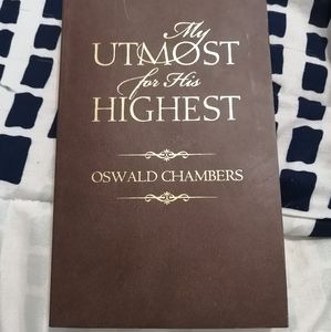 Book: "My Utmost for His Highest"